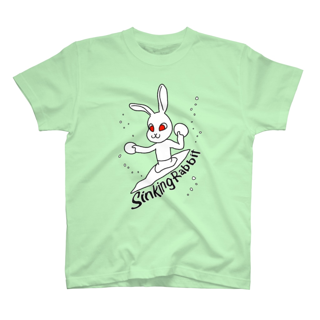 deepsterのSinkingRabbit Regular Fit T-Shirt