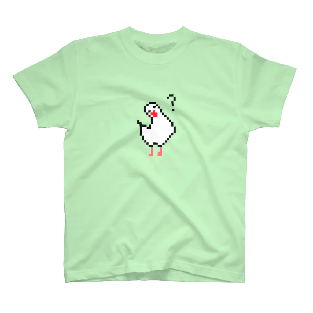 buncho_chokiの白文鳥のチョキグッズ（仮） スタンダードTシャツ