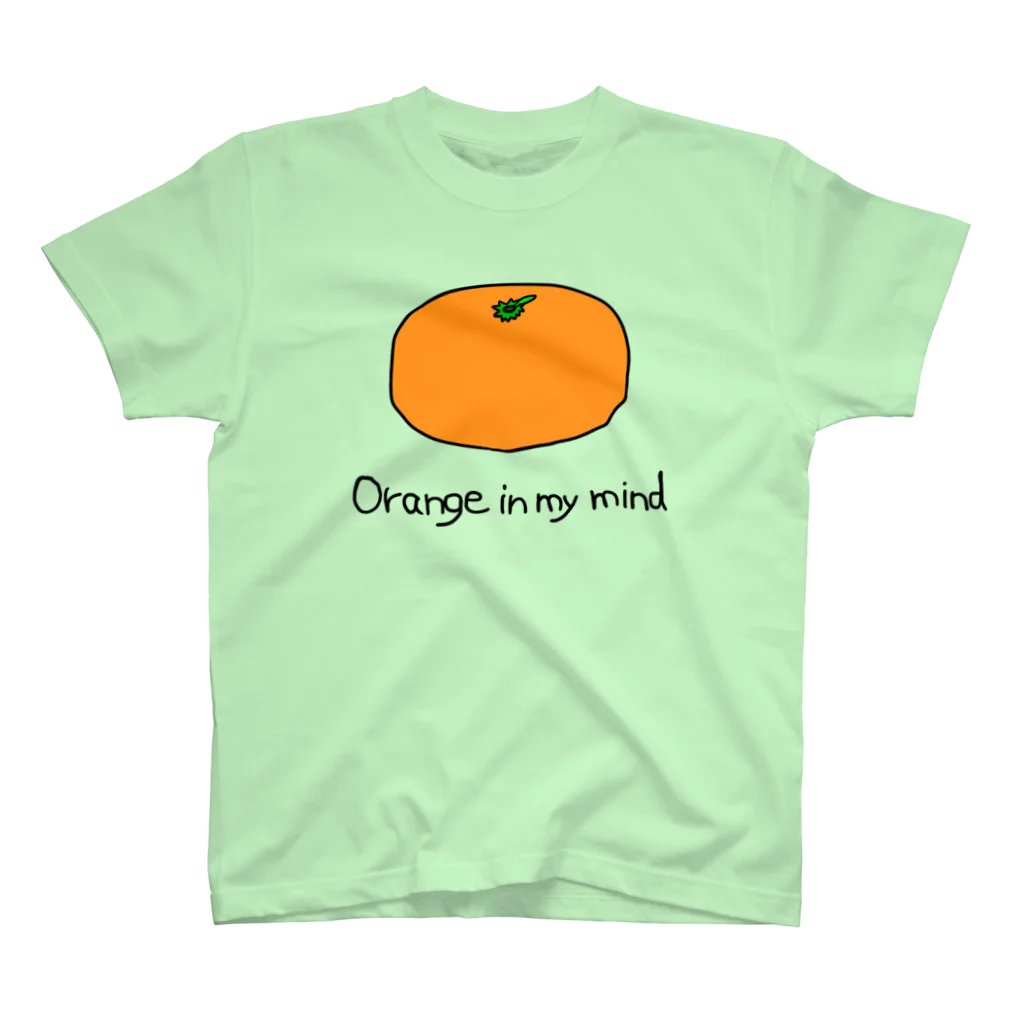 フェス王国🍊👑の着る、Orange in my mind。 スタンダードTシャツ