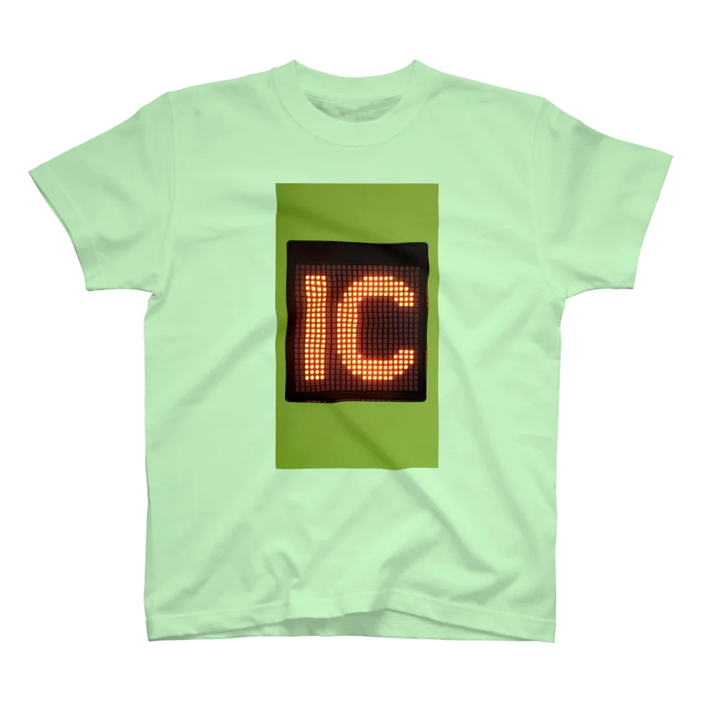レールファン&スピリチュアルアイテムショップの自動改札機ＩＣ専用　背中でタッチ 티셔츠