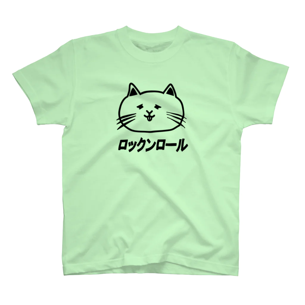 ICHIGO-ICHIÉ-1999のrock 'n' roll【ロックンロール】ねこ スタンダードTシャツ