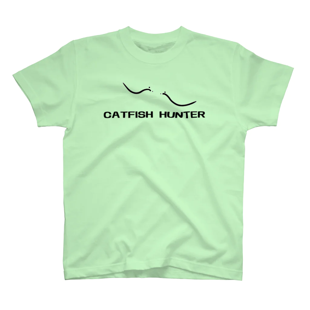 つりてらこグッズ(釣り好き＆おもしろ系)の鯰（なまず）追人Ｔシャツ Regular Fit T-Shirt