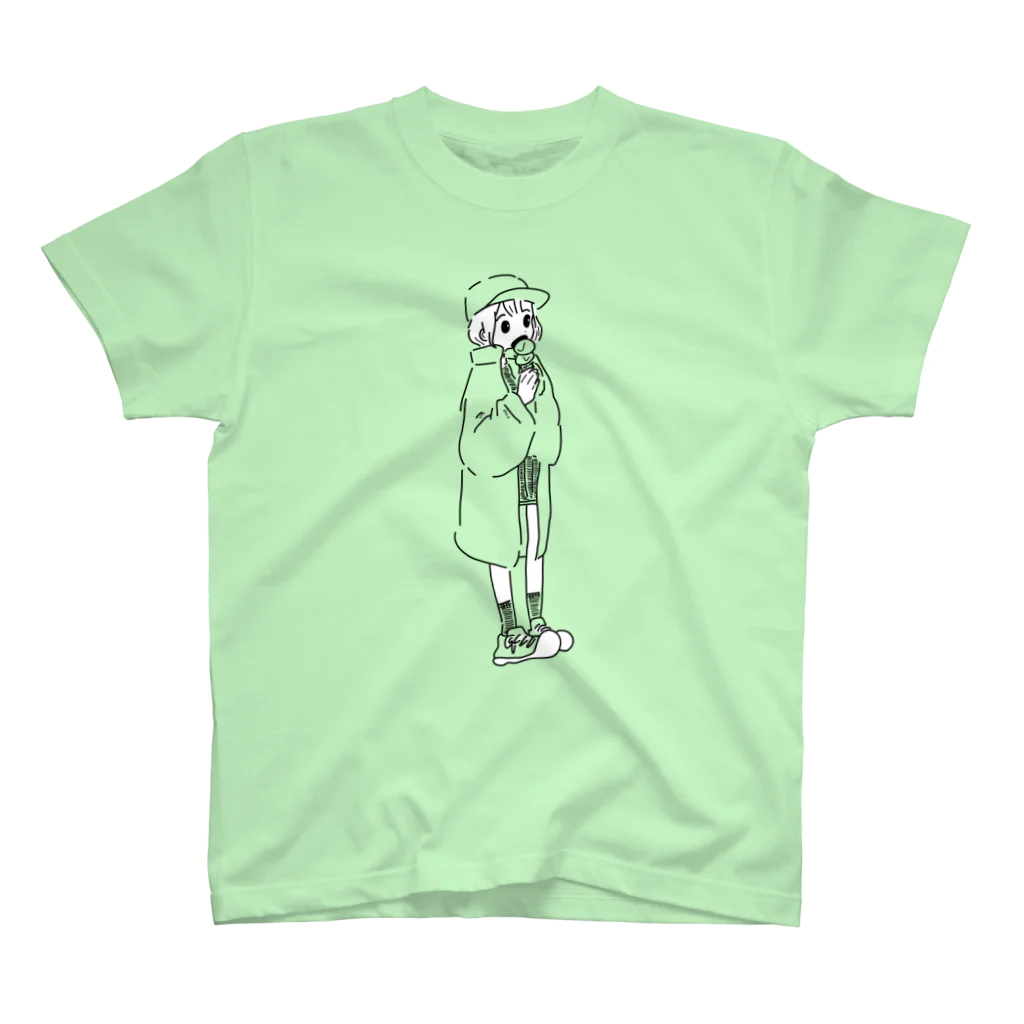 あかそんshop のaisu girl Regular Fit T-Shirt