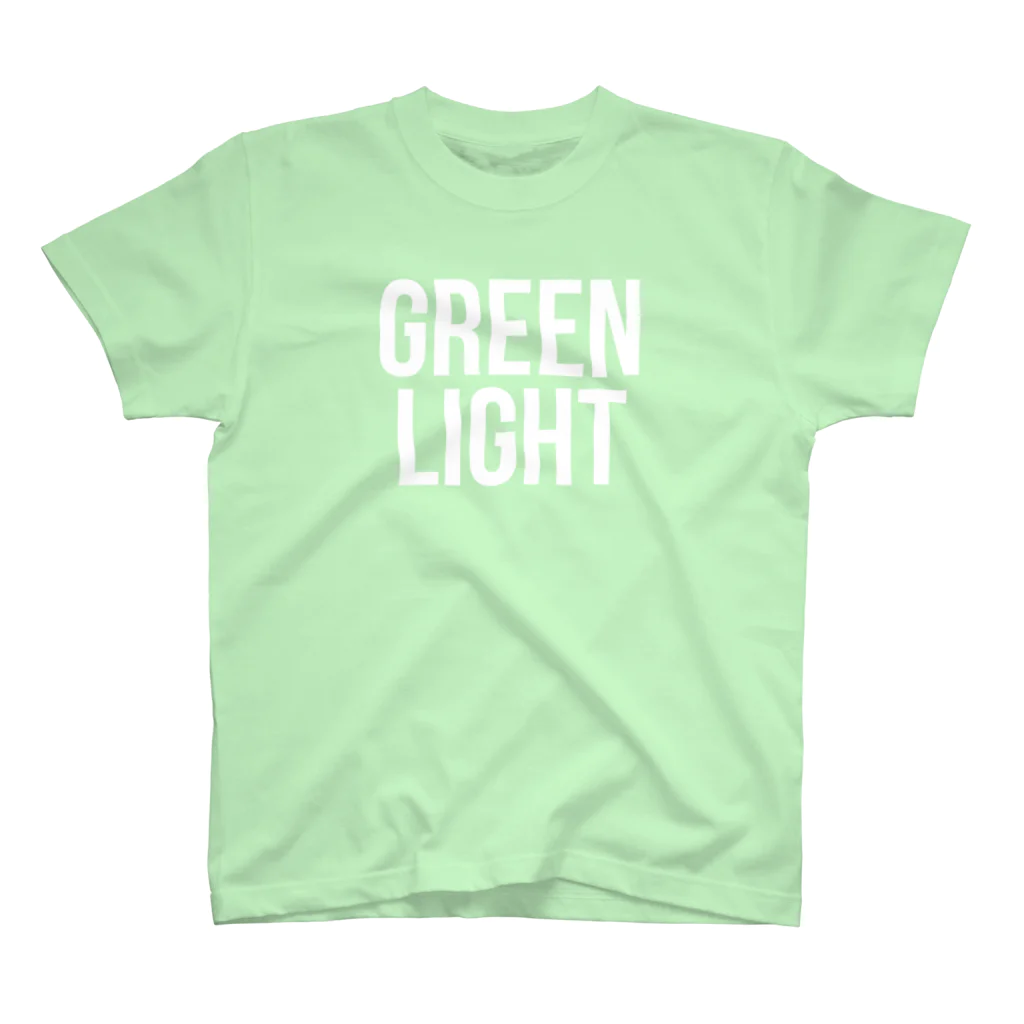 STRIKE｜野球用語Tシャツのグリーンライト スタンダードTシャツ