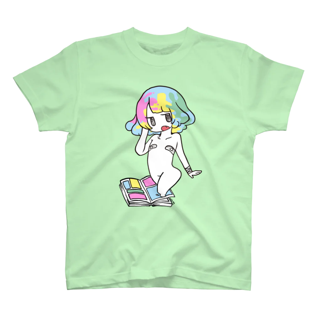 アズマヤユキコのばんそこゆめかわガールちゃん スタンダードTシャツ