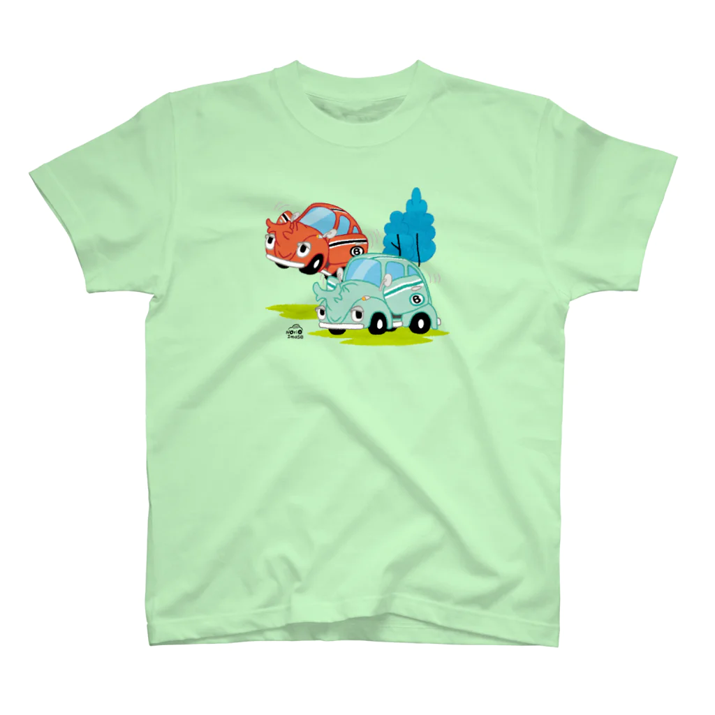 Sunny Place 今瀬のりおのカブトムシカー スタンダードTシャツ