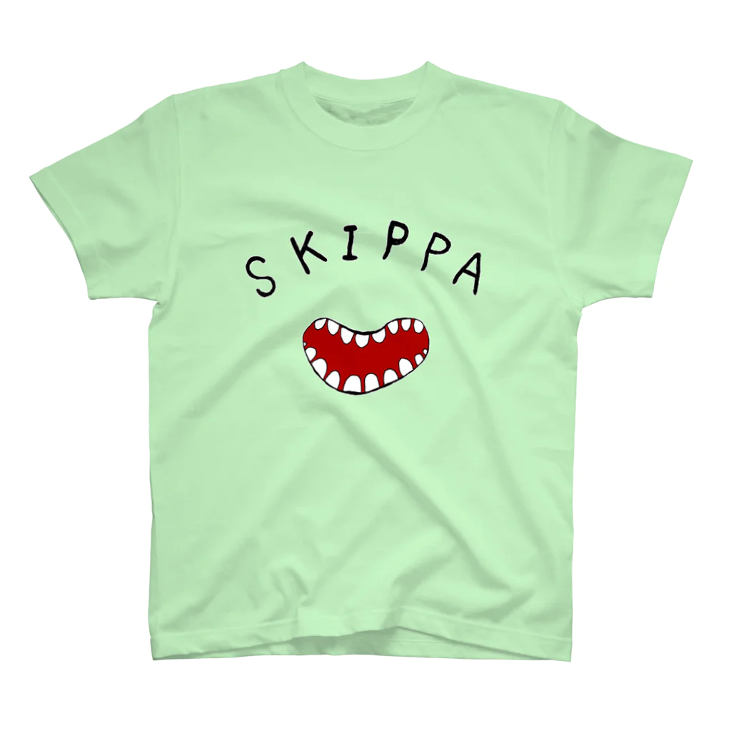 NIKORASU GOのユーモアデザイン「すきっ歯」 Regular Fit T-Shirt