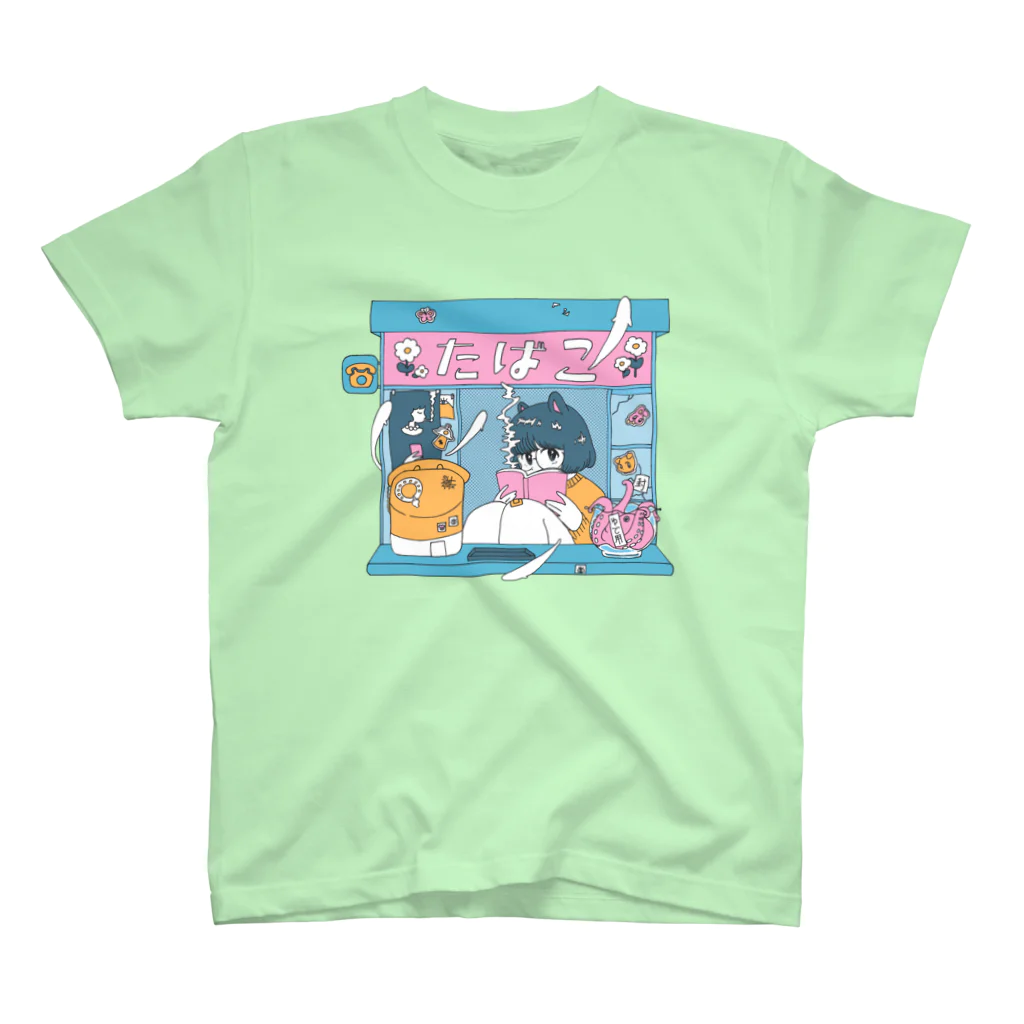 いぬ屋いぬみせのタバコ屋ちゃん スタンダードTシャツ