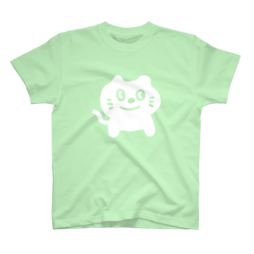 小鹿屋のしろねこギャン スタンダードTシャツ