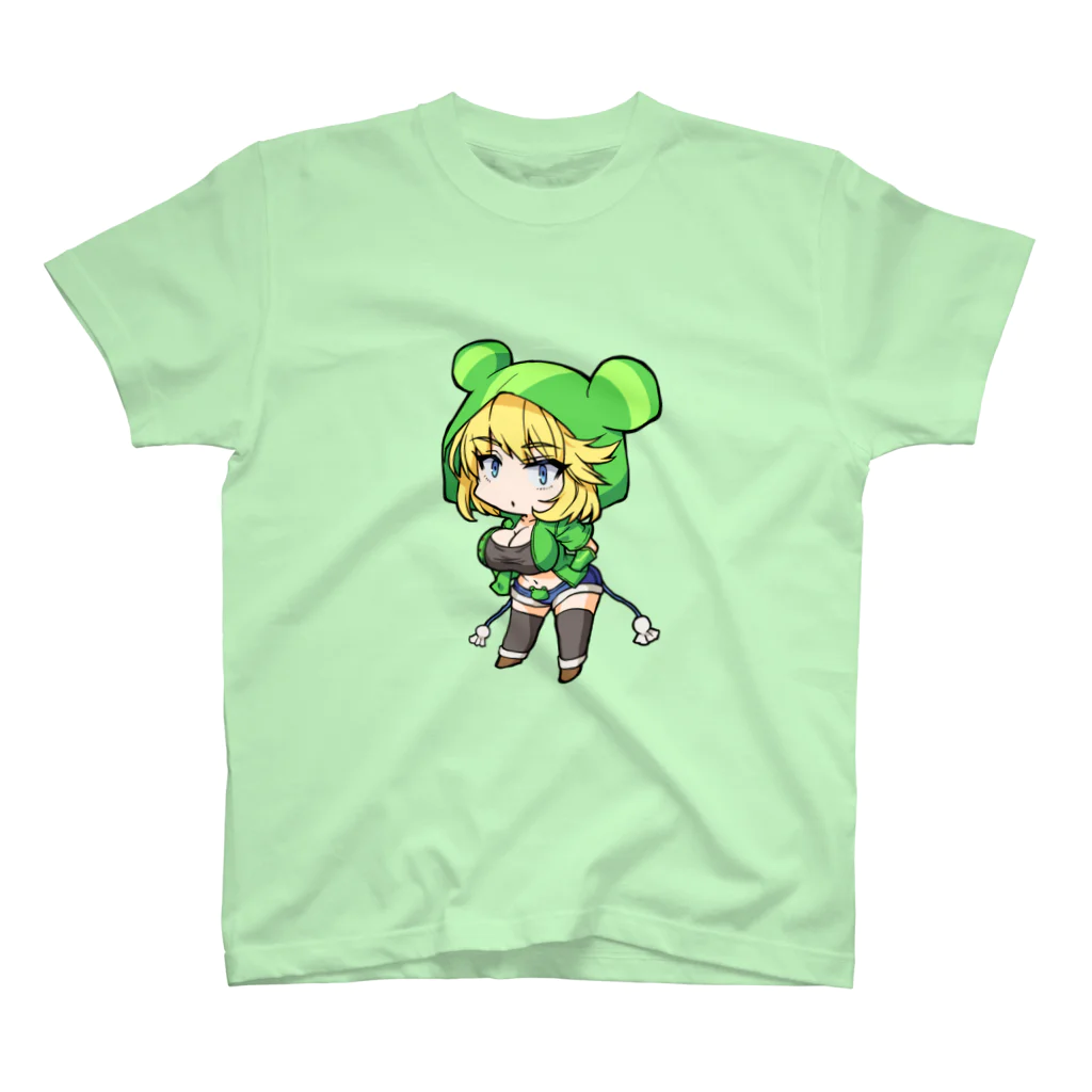 じろうぽんぽんのガマグチさん スタンダードTシャツ