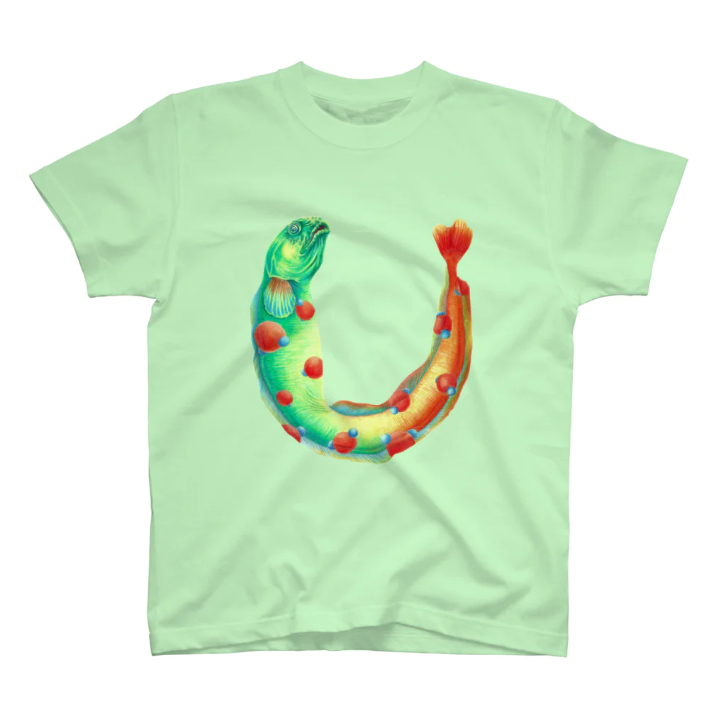 Botanical STUDIOの"U"  Wonderalphabet Regular Fit T-Shirt