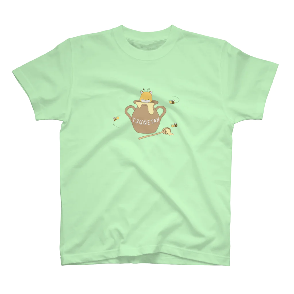TSUNETANのつねたんとミツバチ Regular Fit T-Shirt