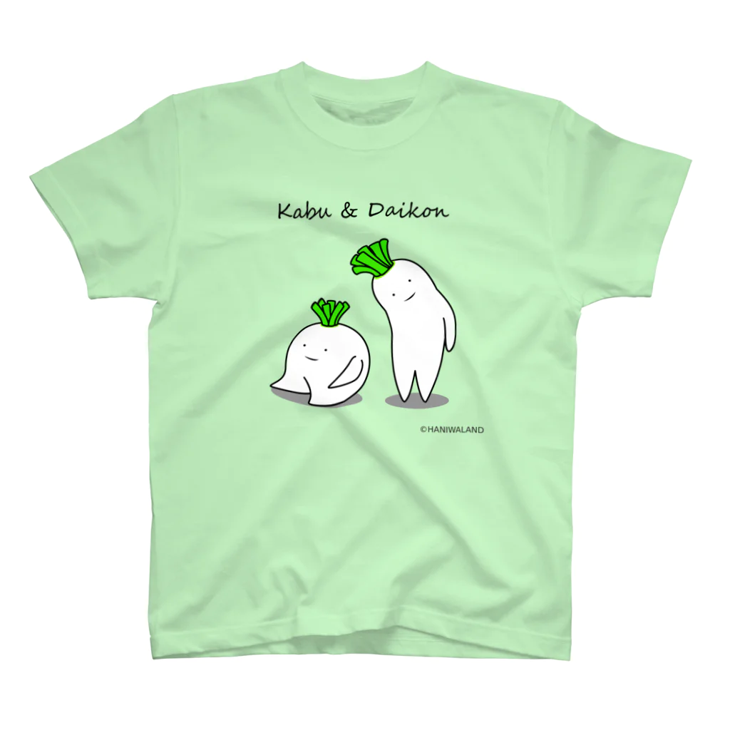 ハニワーランドのKabu & Daikon スタンダードTシャツ