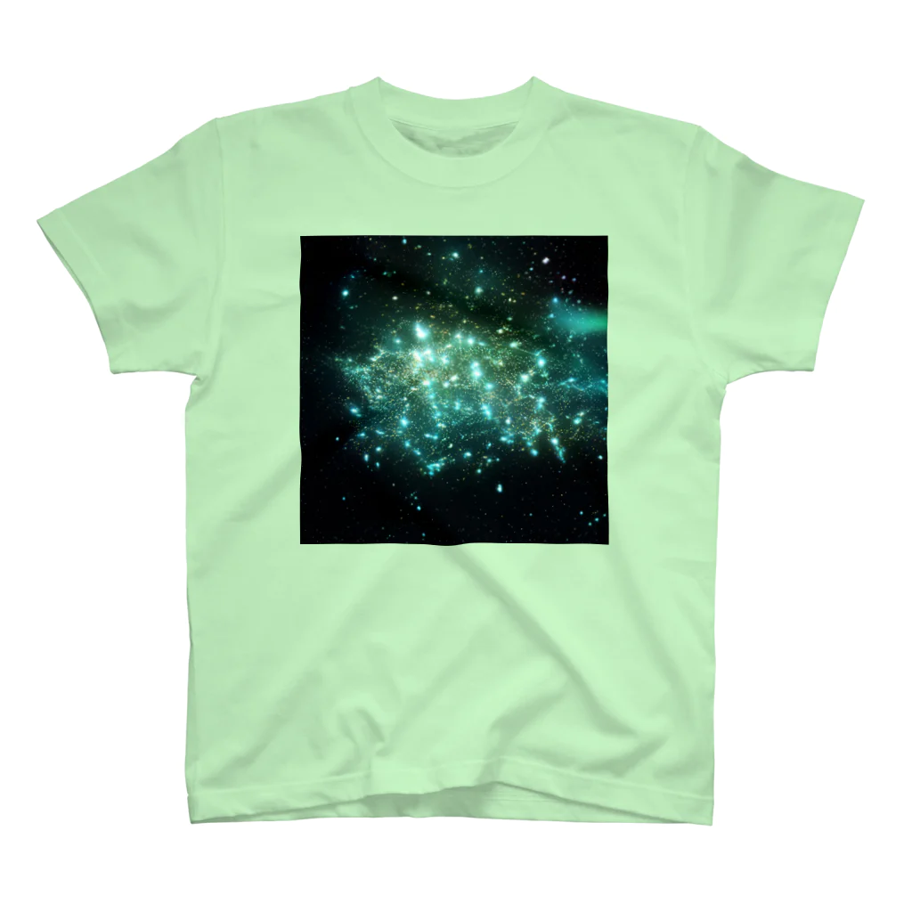 ゴリーメイソンのEmerald galaxy スタンダードTシャツ