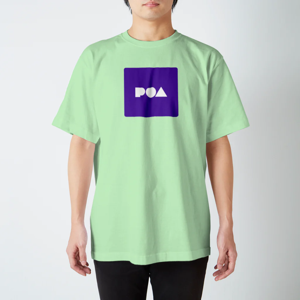 こじまる@柴イッヌのPOA握力TシャツGreen Regular Fit T-Shirt