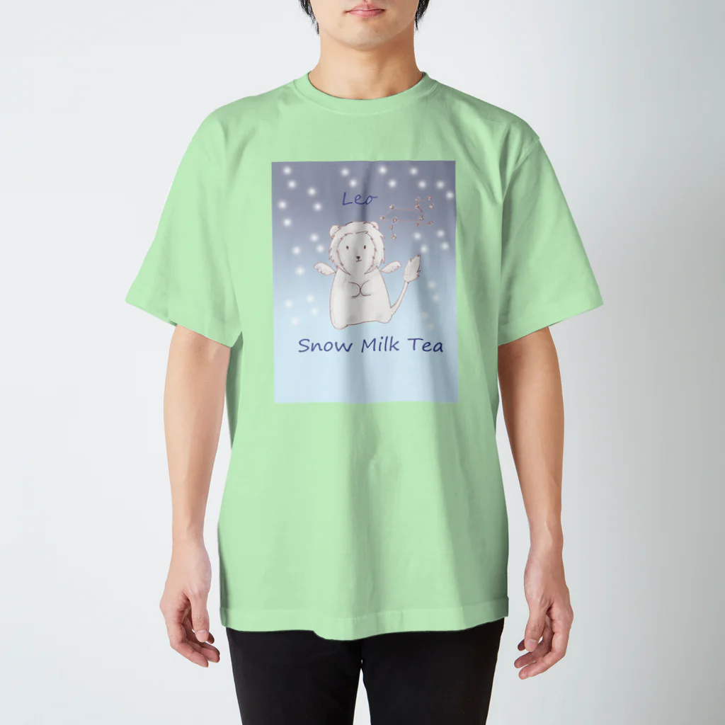 Snow Milk Tea☃️のLeoのイラストグッズ スタンダードTシャツ