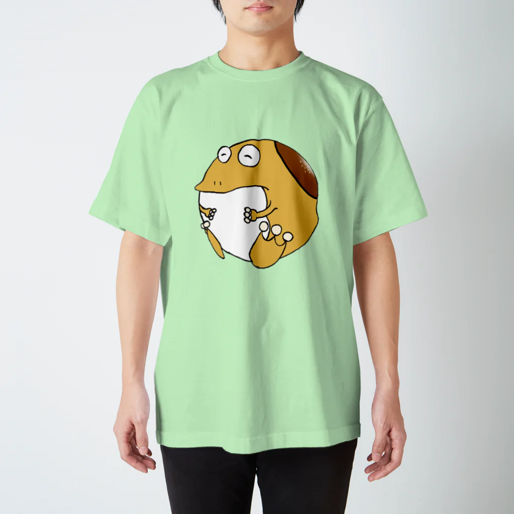 シャカ🦇の蛙饅頭 Regular Fit T-Shirt