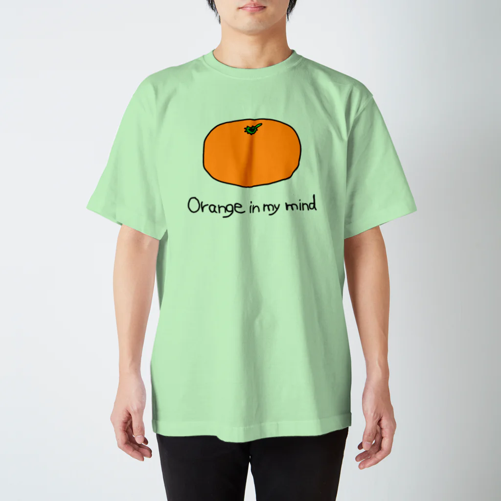 フェス王国🍊👑の着る、Orange in my mind。 スタンダードTシャツ