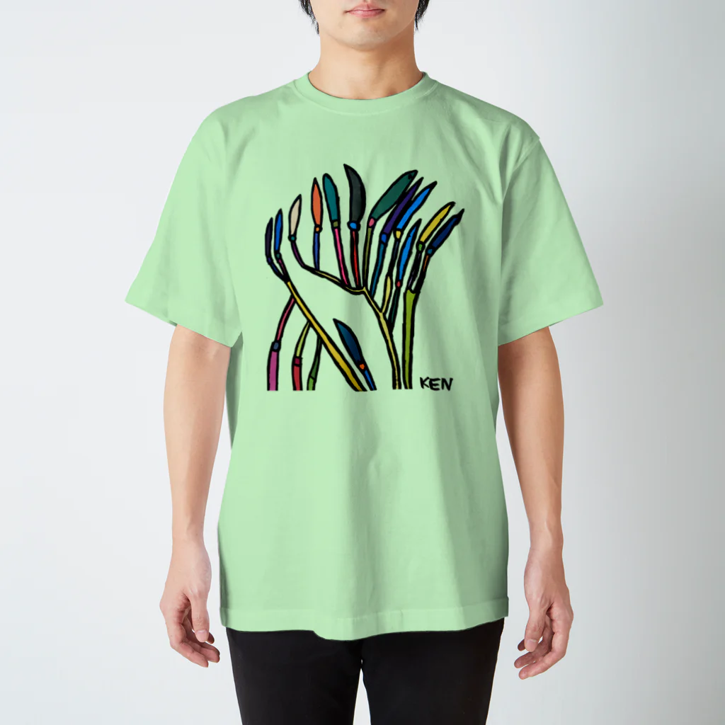 artman galleryのいくたけん『完熟トウガラシ』 スタンダードTシャツ