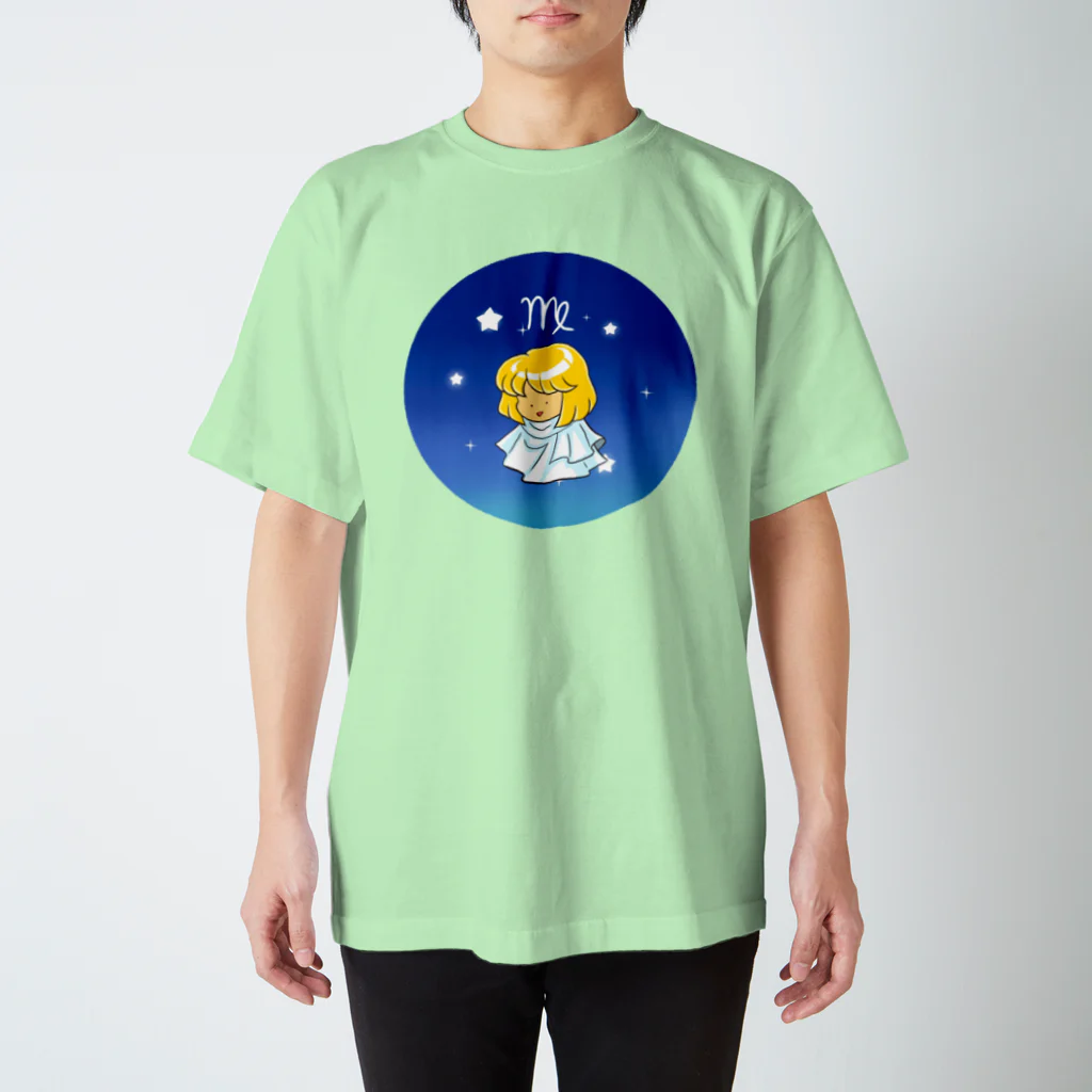 もふもふ堂の乙女座 スタンダードTシャツ