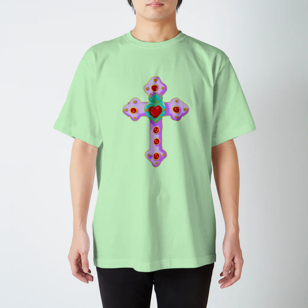 HATENCOUの十字架 スタンダードTシャツ