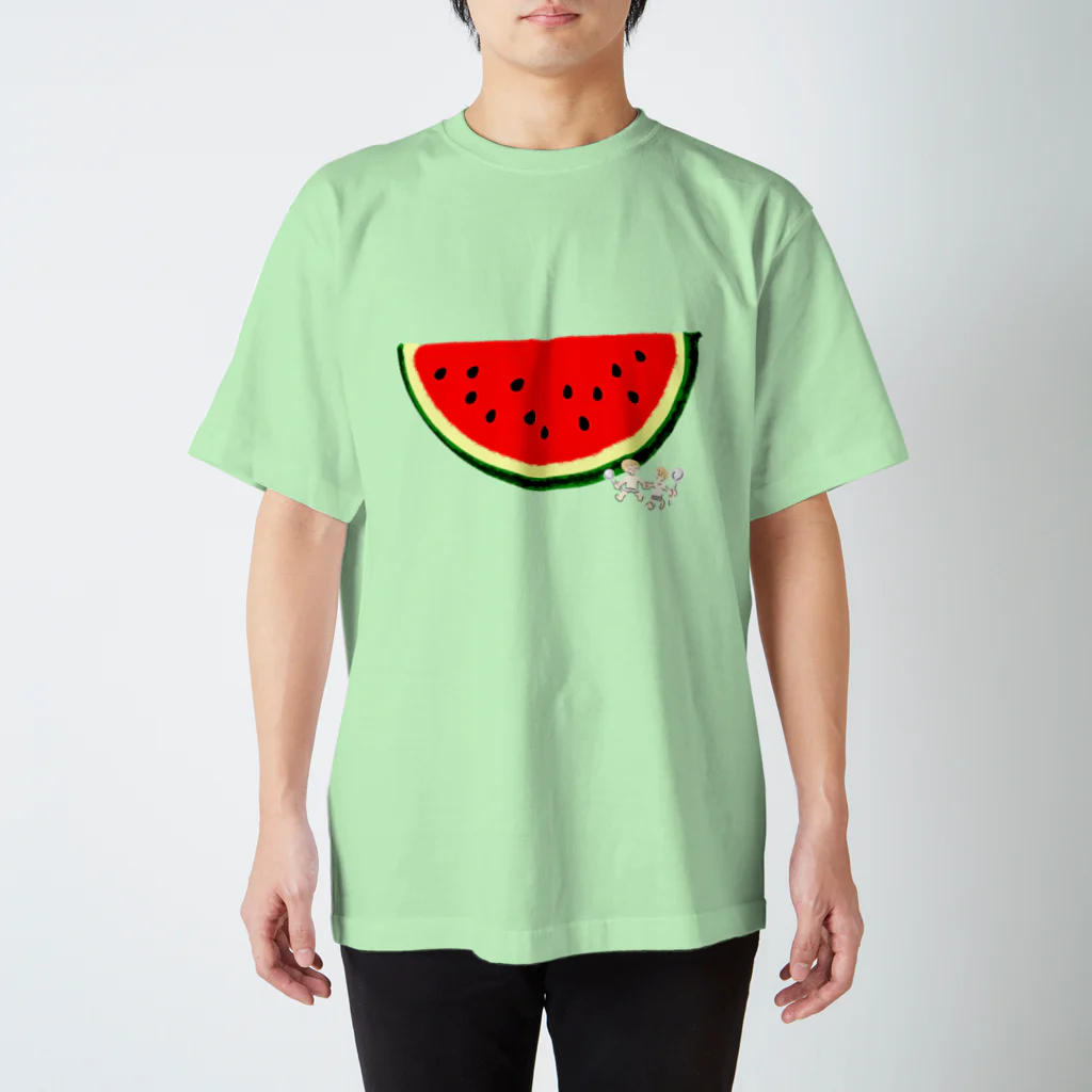 あけたらしろめのLOVE SUMMER スタンダードTシャツ