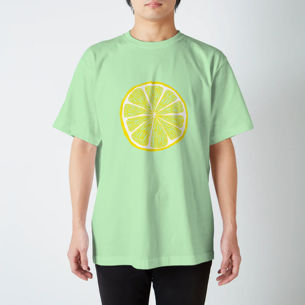 NIKORASU GOの「この夏のおすすめ「レモンの輪切り」 スタンダードTシャツ