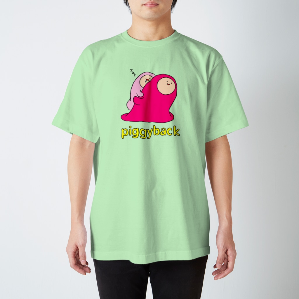 フトンナメクジのpiggyback - オンブ Regular Fit T-Shirt