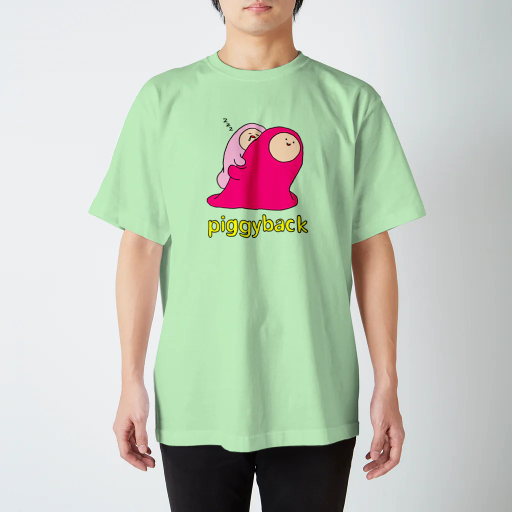 フトンナメクジのpiggyback - オンブ Regular Fit T-Shirt