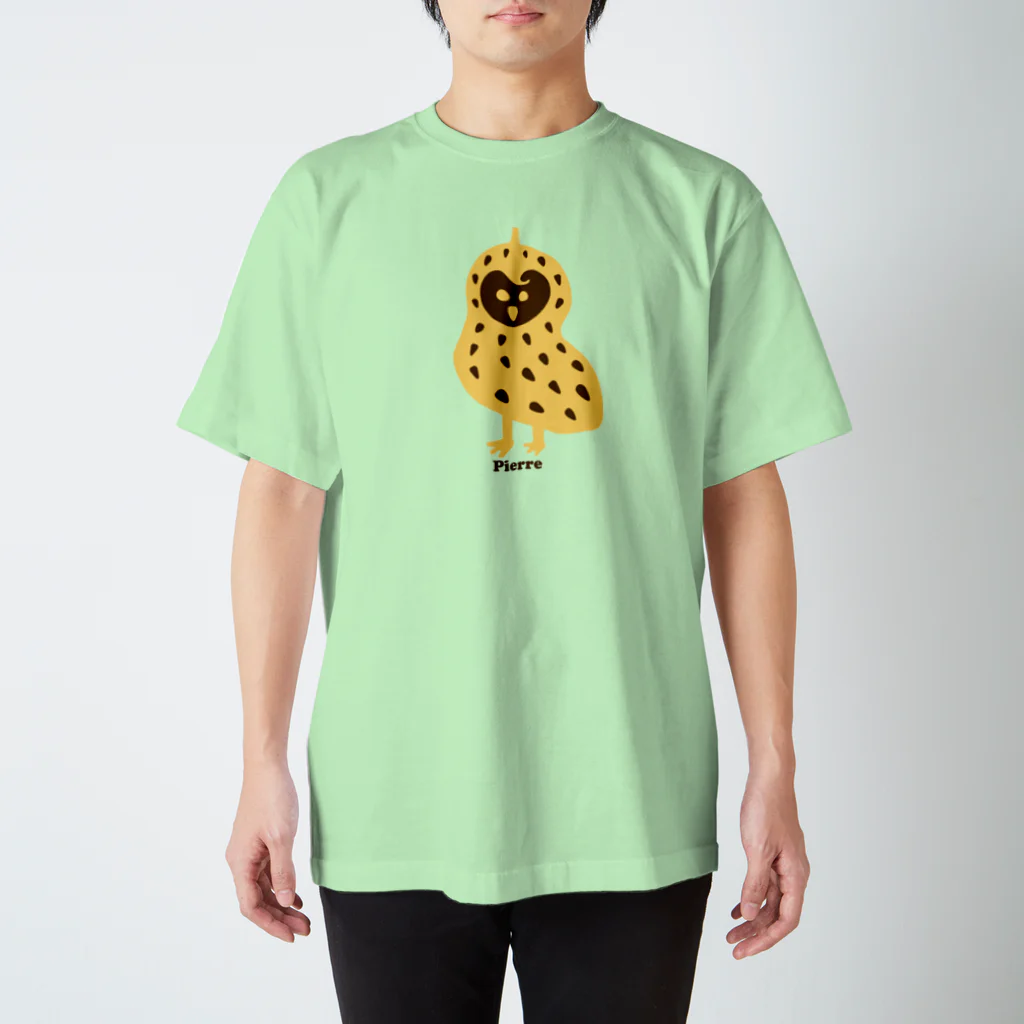 Takechan shopの【THE THREE OWL PEANUTS】Pierre Regular Fit T-Shirt