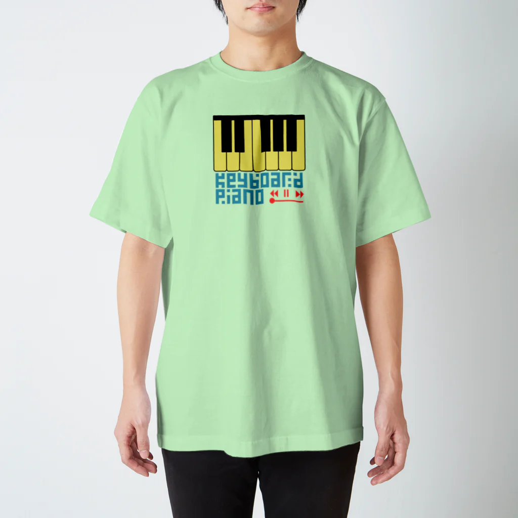 谷田部㌀⑨の鍵盤ピアノ Regular Fit T-Shirt