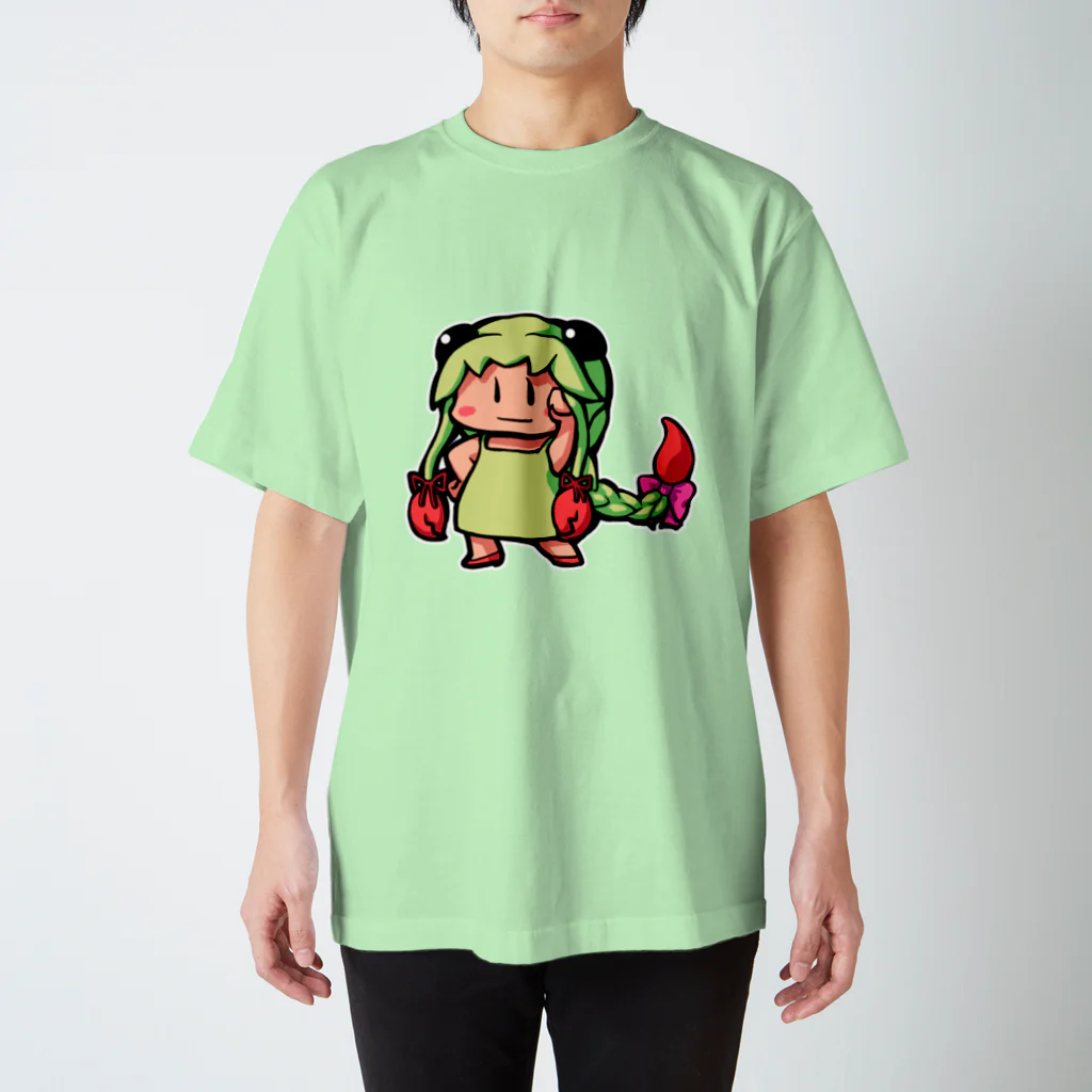 遊神ゆうきのイエローグリーンのさそりさん（蠍座） Regular Fit T-Shirt