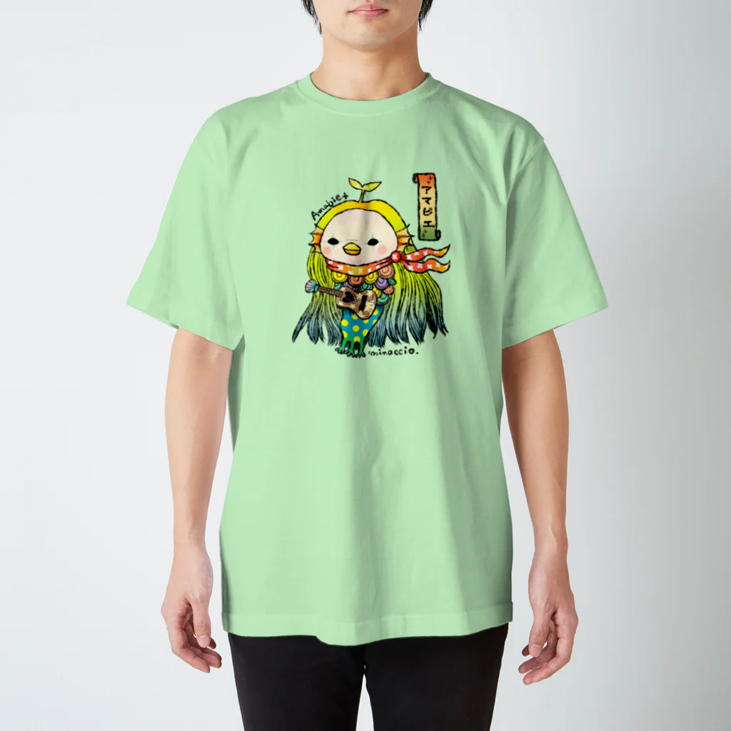 nekokoworksのアマビエ(カラーver.) スタンダードTシャツ