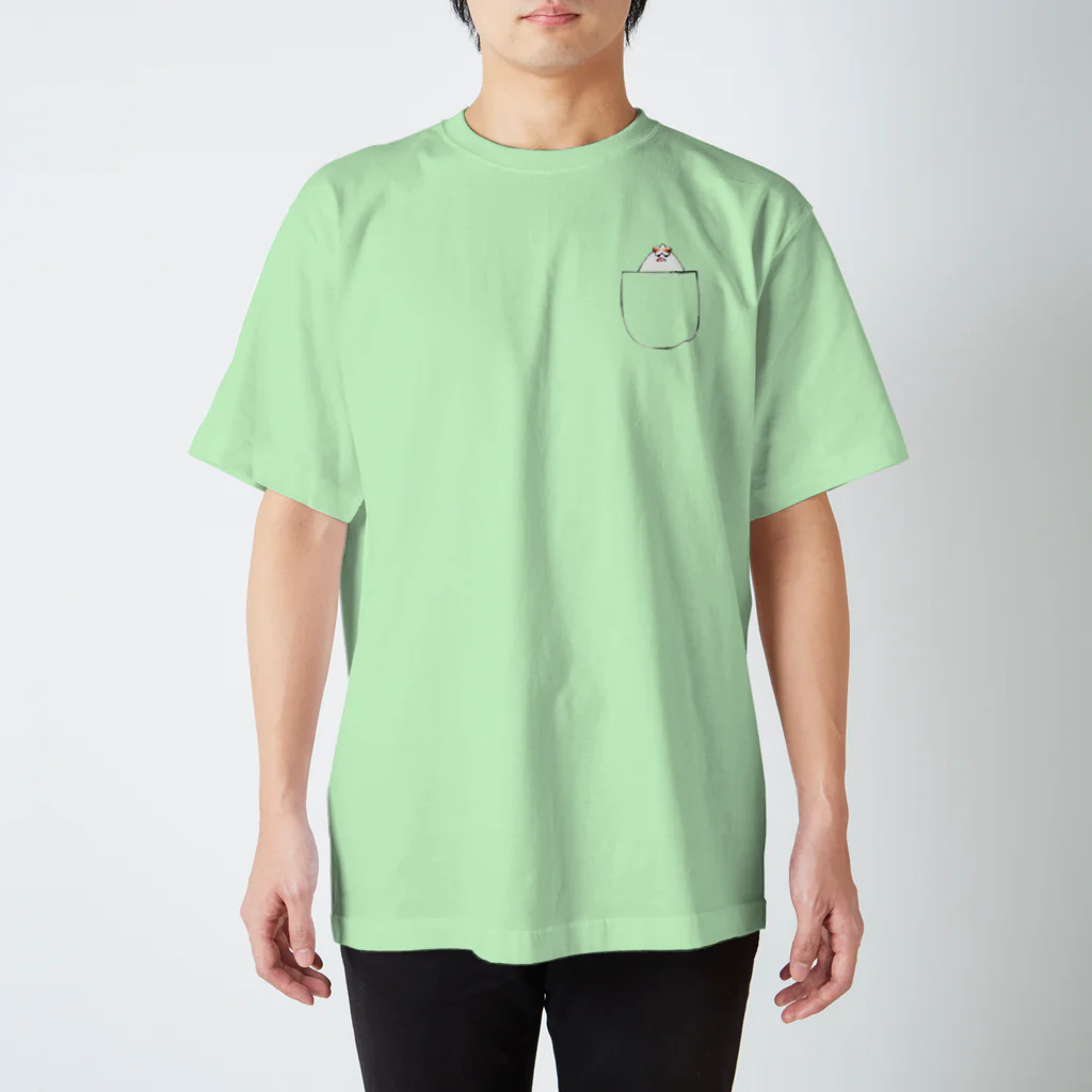 Takishoco Shopのポケットしらたま Regular Fit T-Shirt