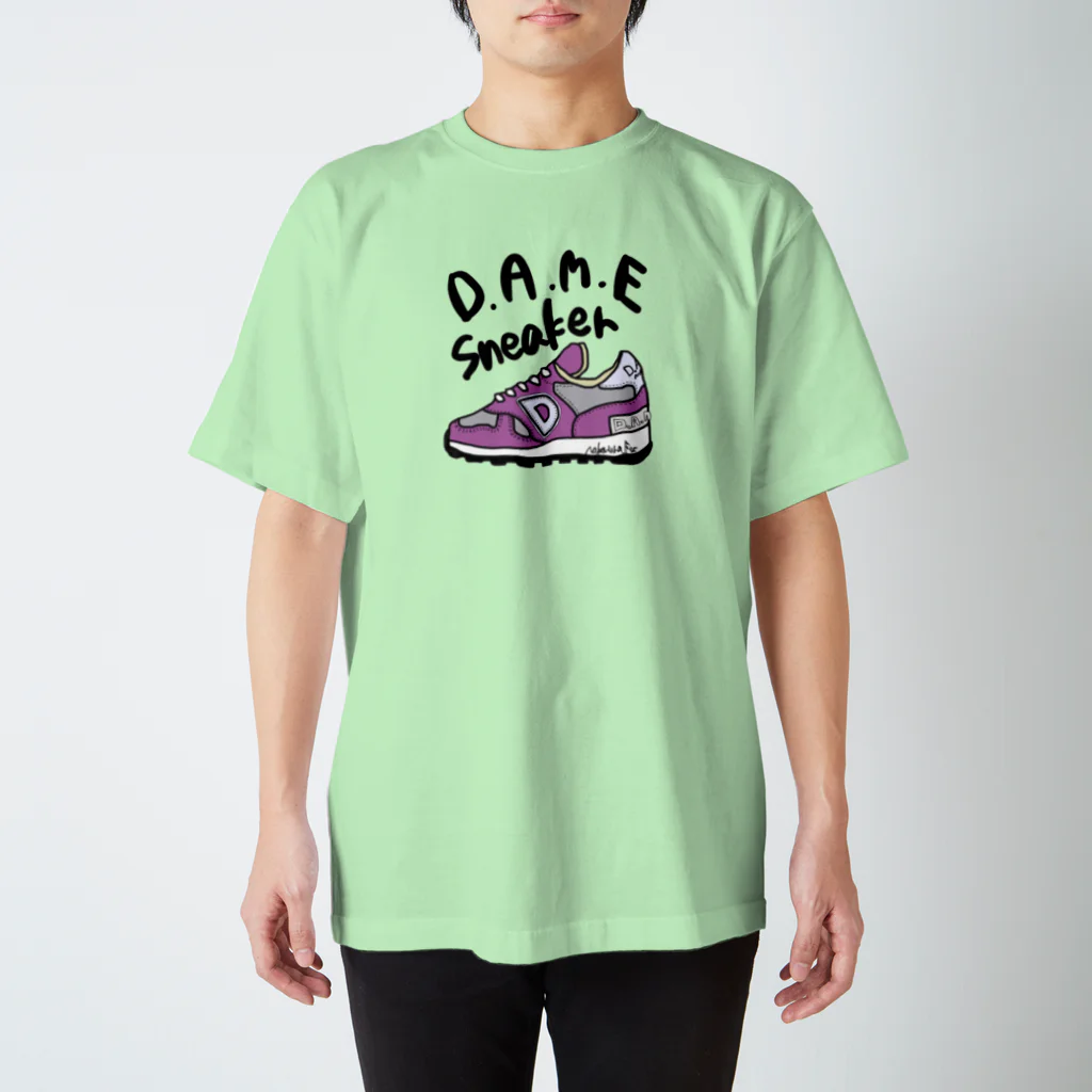 中村フー(ヘンダーソン )のDAME SNEAKER スタンダードTシャツ