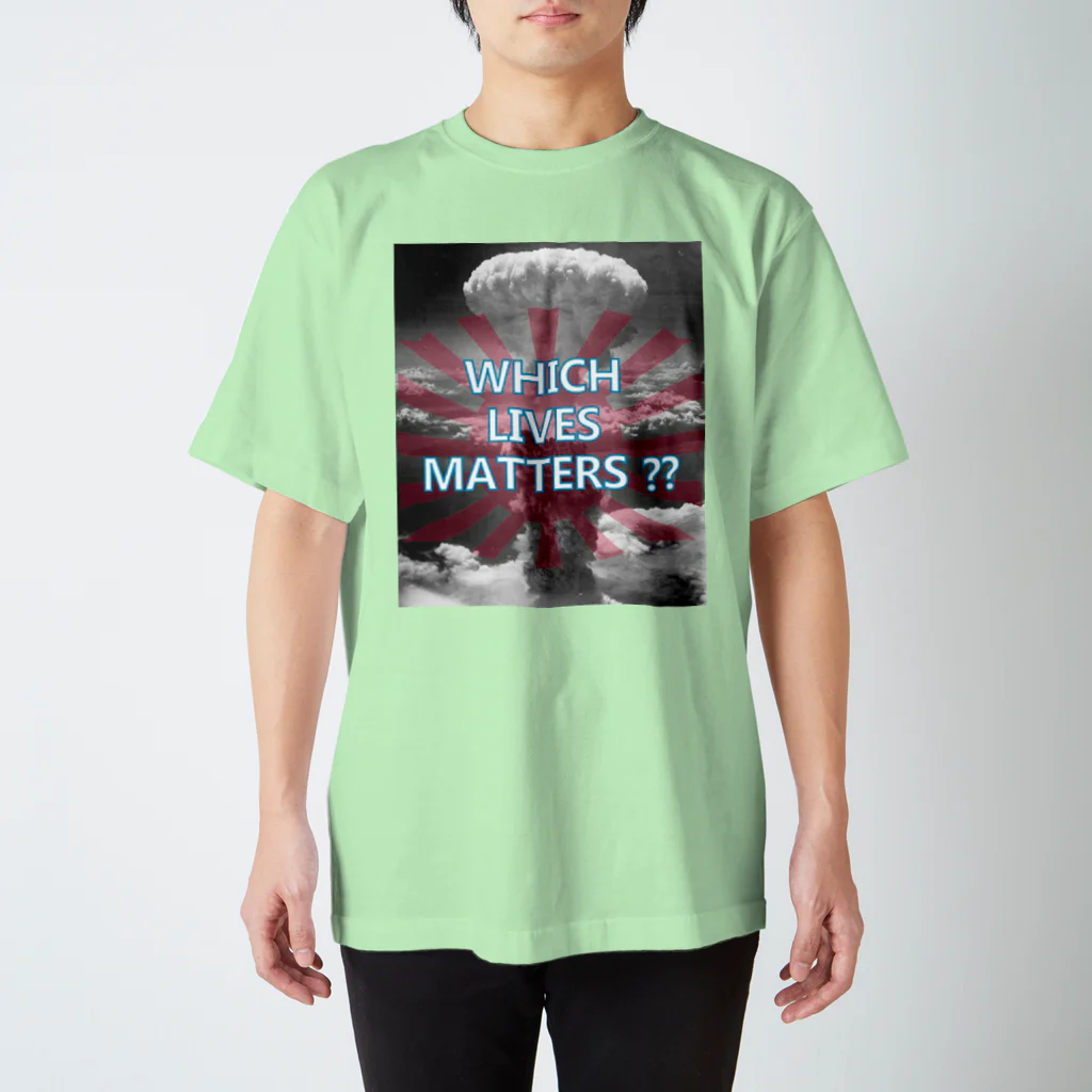 office SANGOLOWのWHICH LIVES MATTERS?? Regular Fit T-Shirt