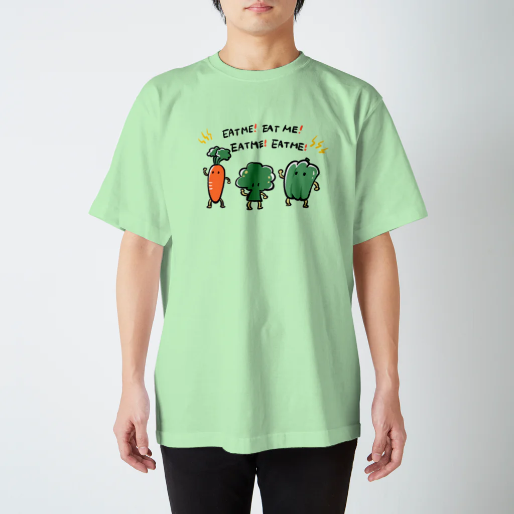 MIKIの野菜を食べて！ スタンダードTシャツ