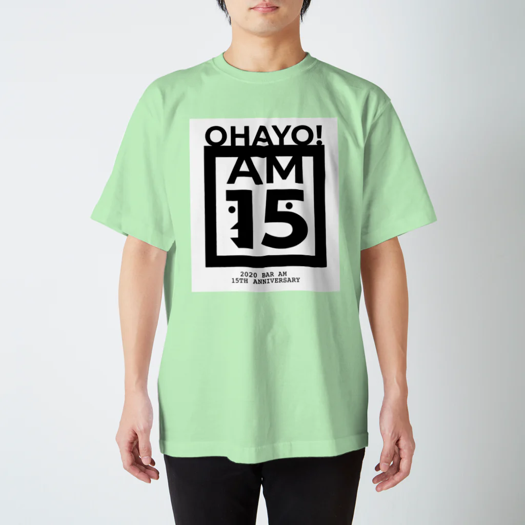 かわののっちのお店のAM15 OHAYO! スタンダードTシャツ