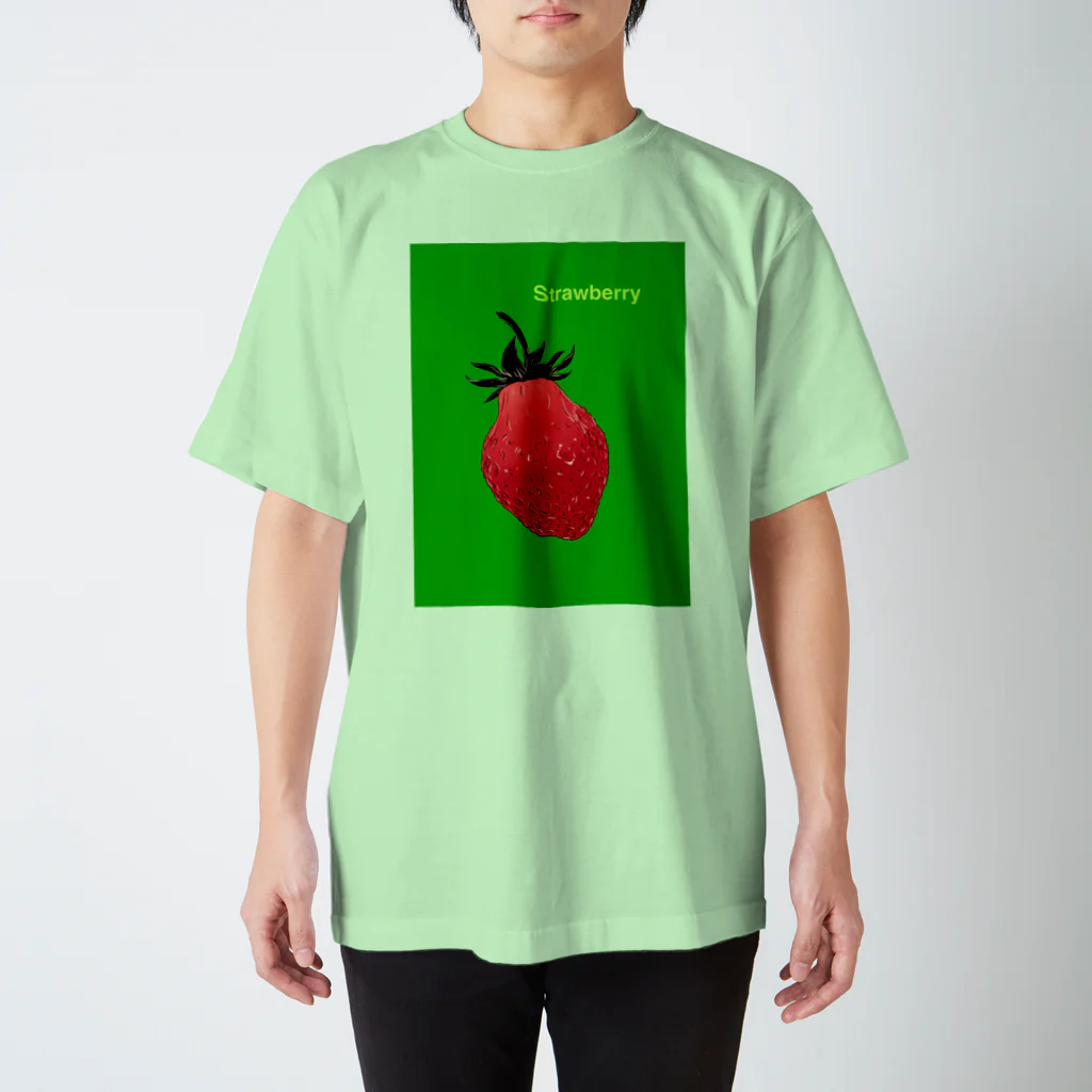 GENRYUのstrawberry Regular Fit T-Shirt