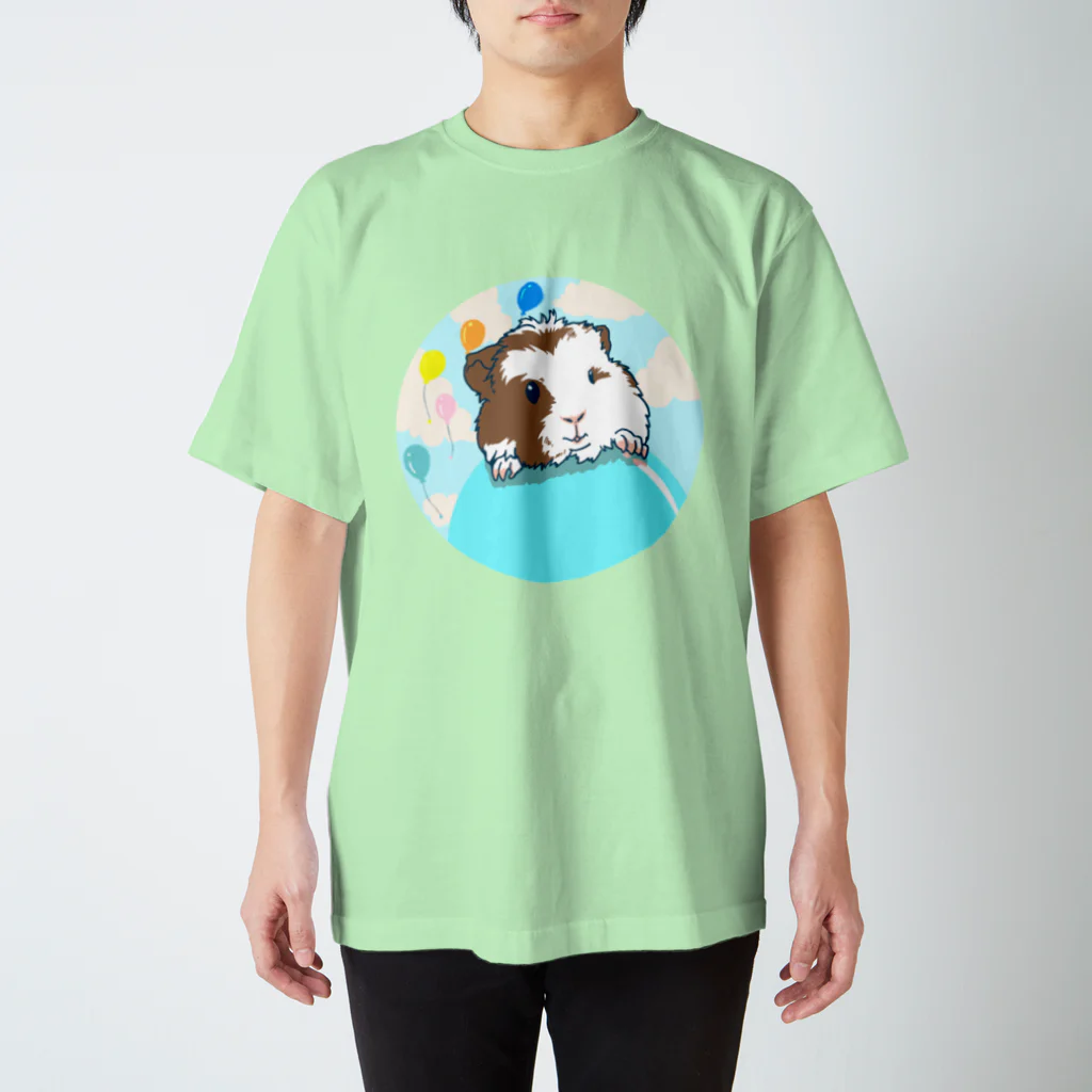 Lichtmuhleの風船モルモット01 Regular Fit T-Shirt