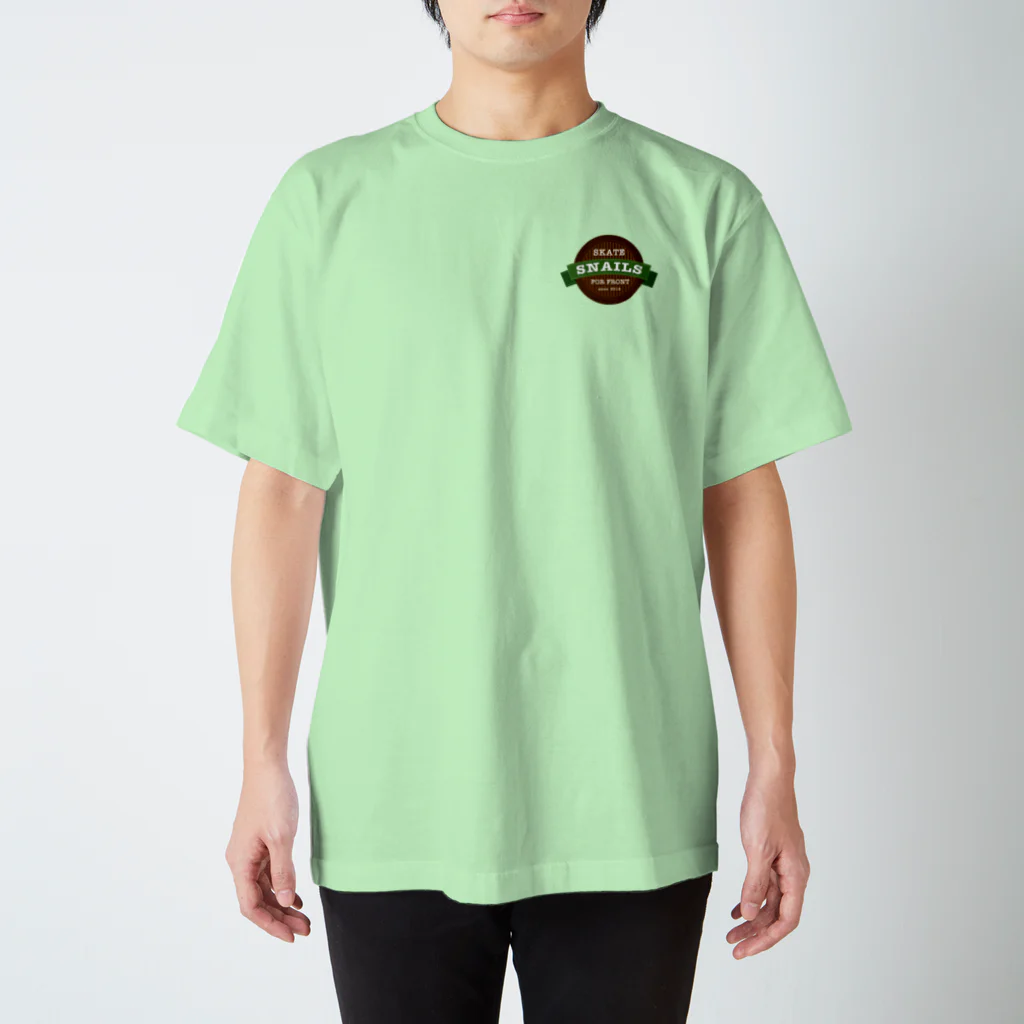 SNAILSkateboardのsnails Tシャツ Regular Fit T-Shirt