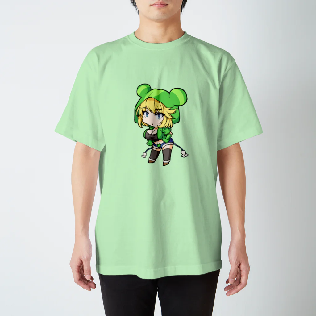 じろうぽんぽんのガマグチさん スタンダードTシャツ