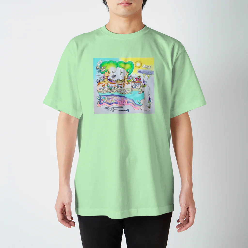 Yayoiのご地層ケイク召し上がれ スタンダードTシャツ