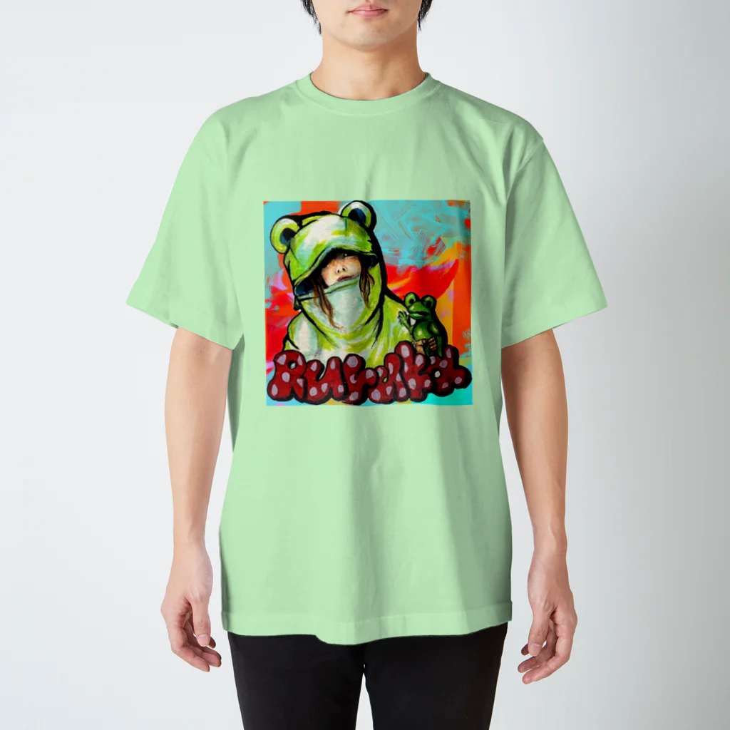 カエルのルカエル🐸 スタンダードTシャツ