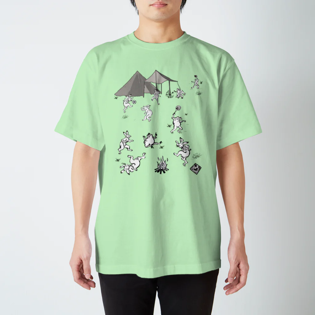 WAMI ARTの野営(キャンプ) Regular Fit T-Shirt