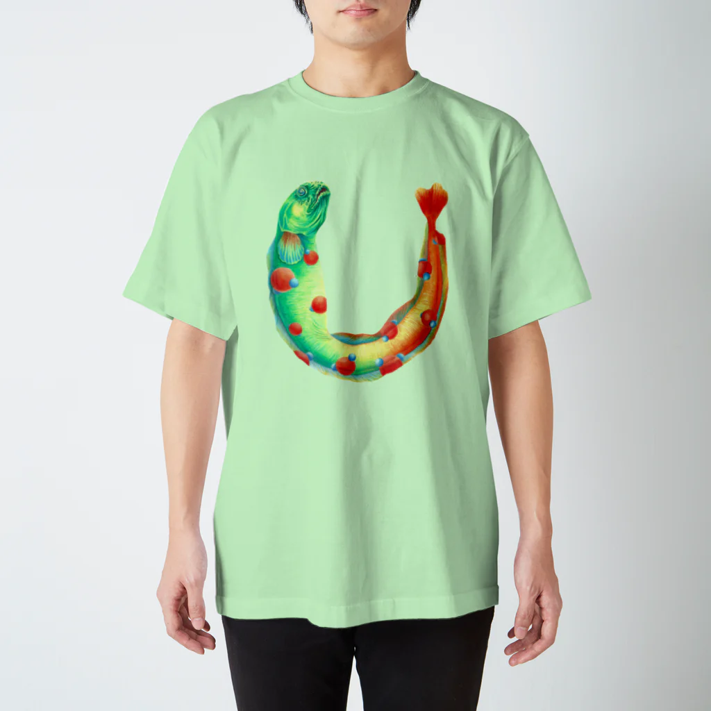 Botanical STUDIOの"U"  Wonderalphabet Regular Fit T-Shirt