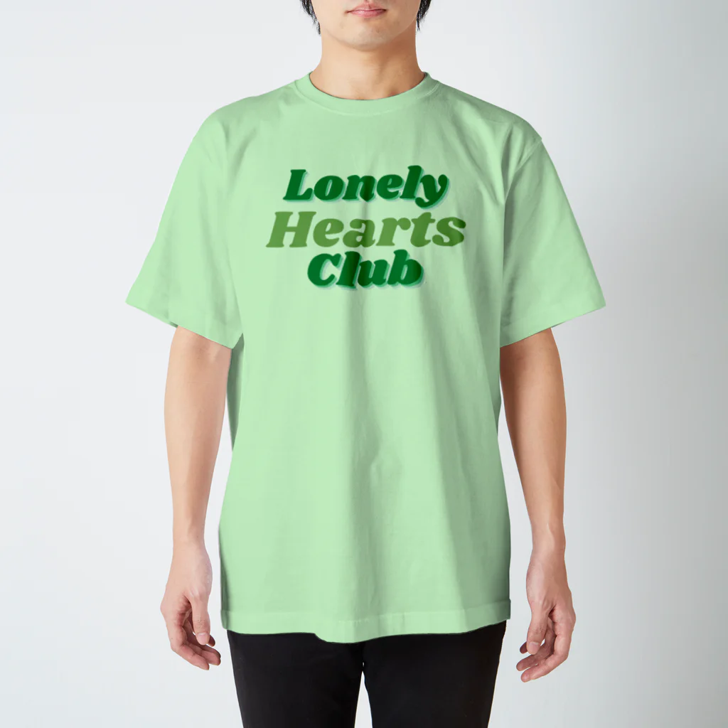 Lonely Hearts Clubのlonely hearts club (green) スタンダードTシャツ