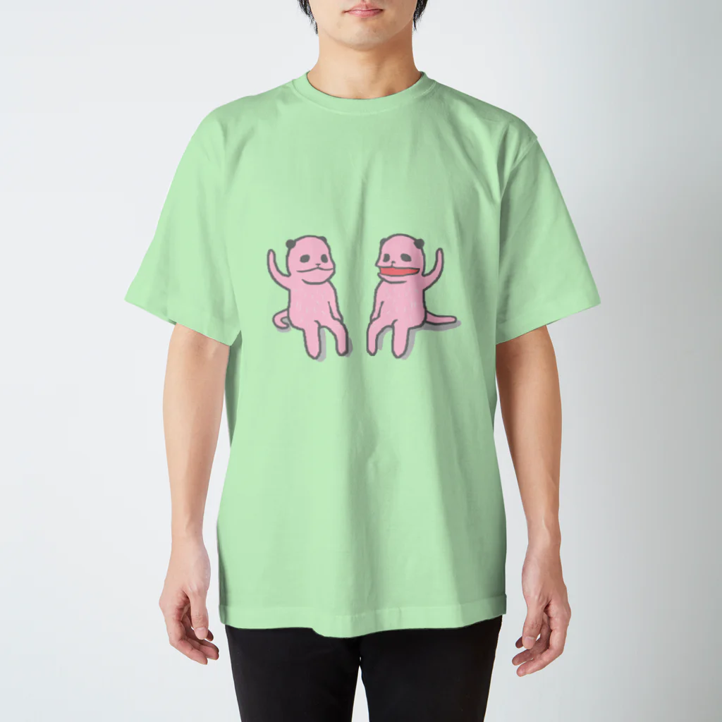 カレーゴハンナーのパンダバクタン(生まれたて) Regular Fit T-Shirt