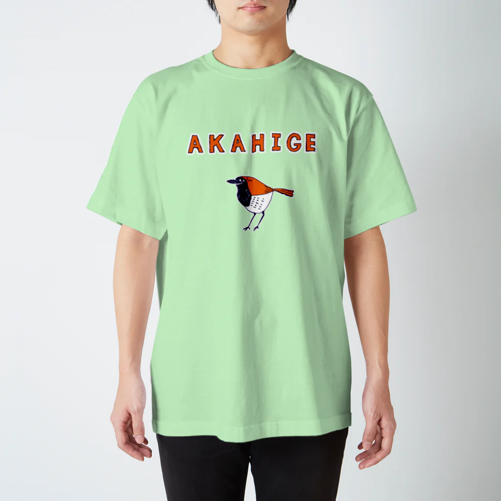 NIKORASU GOの沖縄デザイン「アカヒゲ」（Tシャツ・パーカー・グッズ・ETC） Regular Fit T-Shirt