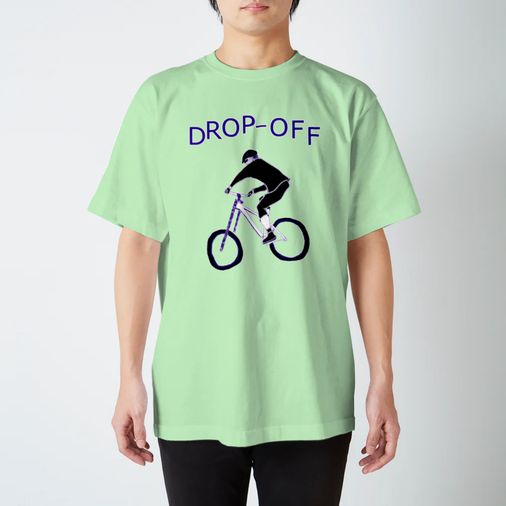 NIKORASU GOのMTBデザイン「DROPOFF」 Regular Fit T-Shirt